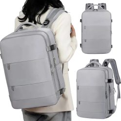   Extralink kézipoggyász hátizsák repülőgép fedélzetére, strapabíró, univerzális laptop-tartóval, P-1271 modell.