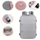 Extralink kézipoggyász hátizsák repülőgép fedélzetére, strapabíró, univerzális laptop-tartóval, P-1271 modell.