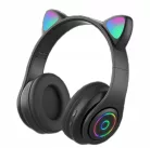 Extralink Kids Headphones Pro Black | Vezetékes headphones | Cat Ears