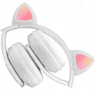 Extralink Kids Headphones Pro White | Vezetékes headphones | Cat Ears