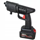 EXTRALINK battery-powered pressure washer for windows, garden, and paving stones, 2 battery sets