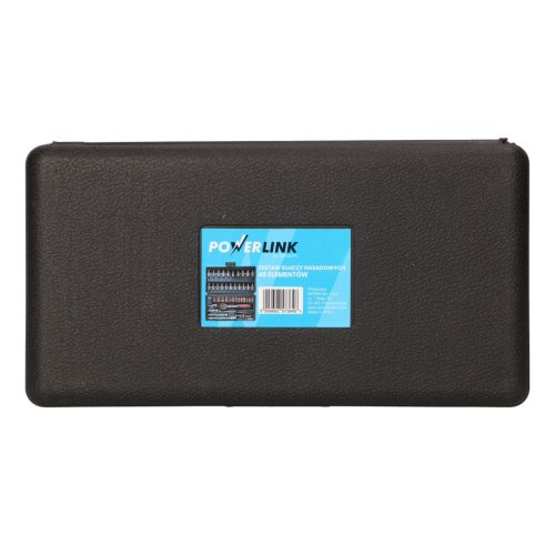 Extralink Powerlink | Tool Set | Socket Wrenches, Case, 46 Pieces