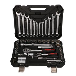   Extralink Powerlink | Tool Set | Socket Wrenches, Case, 61 Pieces