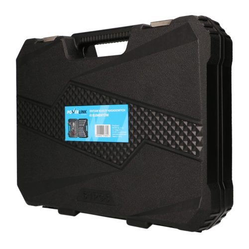 Extralink Powerlink | Tool Set | Socket Wrenches, Case, 61 Pieces