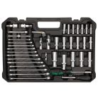 Extralink Powerlink | Tool Set | Socket Wrenches, Case, 216 Pieces