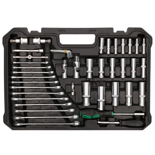 Extralink Powerlink | Tool Set | Socket Wrenches, Case, 216 Pieces