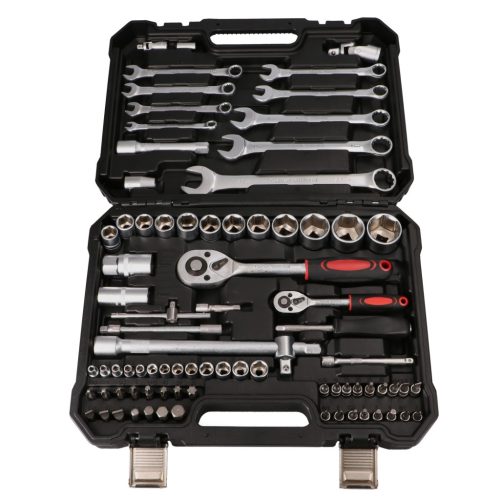 EXTRALINK POWERLINK dugókulcs készlet, szerszámkoffer, 82 db