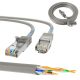 Extralink Kat.5e UTP 0.5m | LAN Patchcord | Copper twisted pair