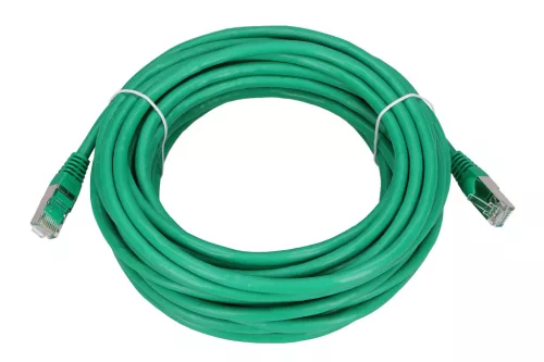 Extralink Kat. 6 FTP 10 m, LAN patch kábel, réz sodrott érpár, 1 Gbps