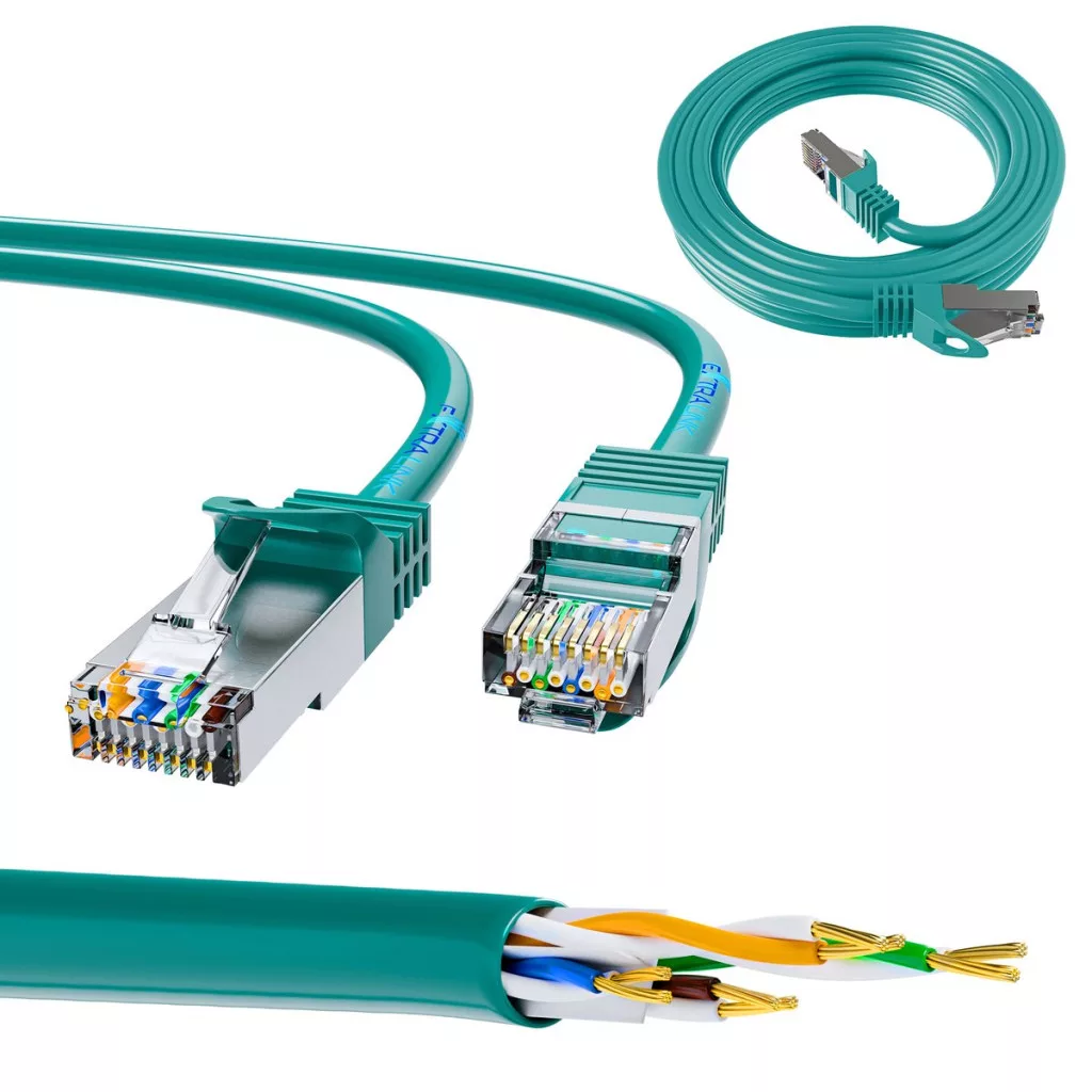 Extralink Cat.6 FTP 3m, LAN patch cable, FTP copper twisted