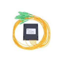   Extralink 1:8 PLC SC/APC splitter, 2.0 mm, 1.5 m, G657A, ABS module.