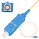 Extralink SC/UPC pigtail, PVC, egymódusú, 900um G.657A, 1 méter