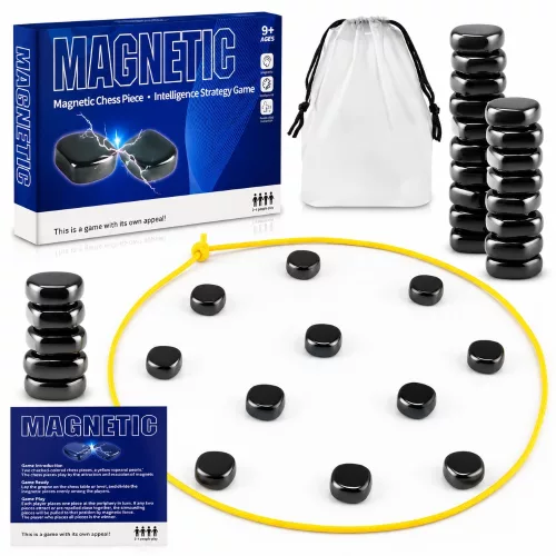 Extralink Toys mágneses kövek stratégiai társasjáték, 30 mágnes