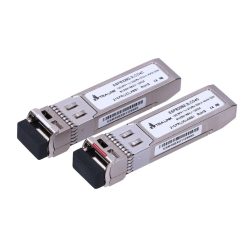   Extralink SFP+ 10G | SFP+ WDM Module | 10Gbps 1270/1330nm, single mode, 40km, LC, DOM, pair