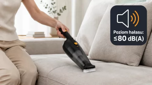 Extralink Home R-707, 2 az 1-ben álló porszívó, 600 W, fekete