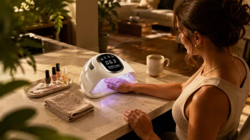 Extralink Stay Beauty X5 Max LED+UV körömlámpa, 80 W, géllakkhoz