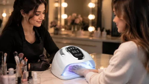 Extralink Stay Beauty X5 Max LED+UV körömlámpa, 80 W, géllakkhoz