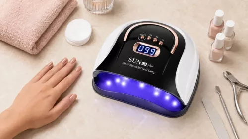 Extralink Stay Beauty C4 UV LED körömlámpa, 256 W, hibrid zselékhez