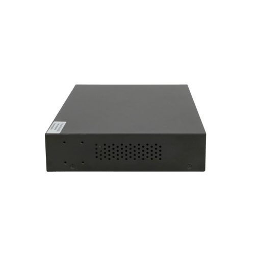 Extralink Victor, PoE kapcsoló, 8x Gigabit PoE/PoE+, 2x SFP, 1x konzolport, 150 W, kezelt