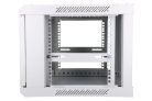 Extralink 6U 600x450 gray, rack cabinet, wall-mounted