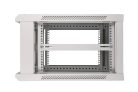 Extralink 6U 600x600 gray, rackmount cabinet, wall-mounted