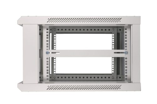 Extralink 6U 600x600 gray, rackmount cabinet, wall-mounted