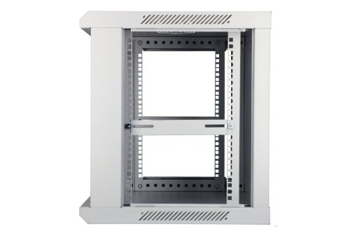 Extralink 9U 600x450 gray, rack cabinet, wall-mounted