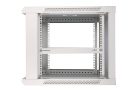 Extralink 9U 600x600 gray, rack cabinet, wall-mounted