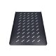 Extralink 1U 750mm fekete, rögzített polc, 19", 752 x 472 mm, 1000 mm mélységű szekrényekhez