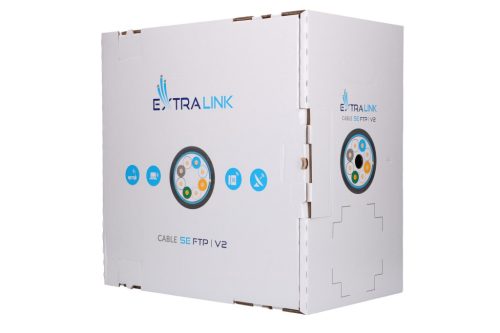 Extralink CAT5e FTP (F/UTP) V2 Outdoor, Twisted Pair, 305 m