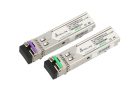 Extralink SFP 1.25g, SFP WDM modul, 1,25 Gbps, 1490/1550 nm, egymódusú, 80 km, LC, DOM, pár