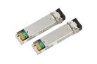 Extralink SFP 1.25g, SFP WDM modul, 1,25 Gbps, 1490/1550 nm, egymódusú, 80 km, LC, DOM, pár