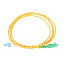   Extralink SC/APC - LC/UPC, patch kábel, egyedülálló mód, simplex, G652D, 3 mm, 1 m