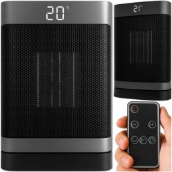   EXTRALINK Column Ceramic Electric Heater, 1500W, with Remote Control, LED Display