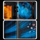 EXTRALINK Column Ceramic Electric Heater, 1500W, with Remote Control, LED Display