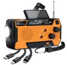 Extralink Notfall-Solarradio mit Kurbel, Dynamo Powerbank 4000mAh, SOS-Lampe SR-4000