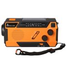 Extralink Notfall-Solarradio mit Kurbel, Dynamo Powerbank 4000mAh, SOS-Lampe SR-4000
