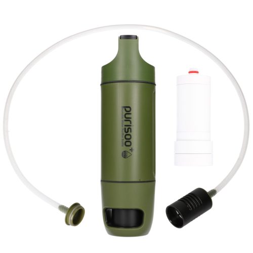 EXTRALINK PURISOO+ palack szűrőrendszerrel és pumpával 400ML UF + ACF szűrő