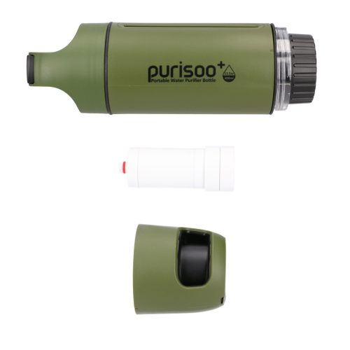 EXTRALINK PURISOO+ palack szűrőrendszerrel és pumpával 400ML UF + ACF szűrő