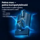 Extralink Dyson V11/V15 SV46/SV47 Click Type csereakkumulátor, 25,2 V, 4000 mAh + HEPA szűrő