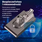 Extralink Dyson V11/V15 SV46/SV47 Click Type csereakkumulátor, 25,2 V, 4000 mAh + HEPA szűrő