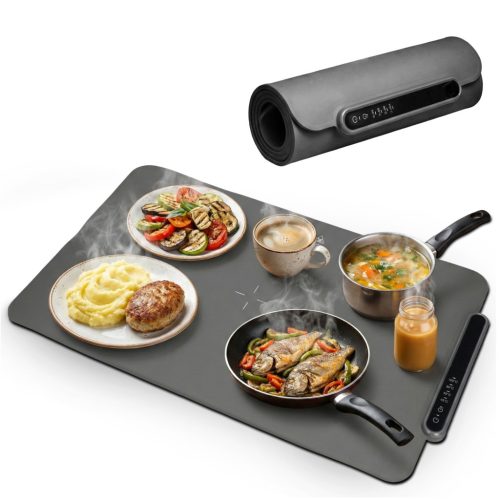 Extralink elektromos fűtőszőnyeg, szürke, 63x38 cm, 400W