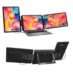  EXTRALINK Smart Life 15.6" kétképernyős monitor laptopokhoz 12"–18.5"-ig S9H