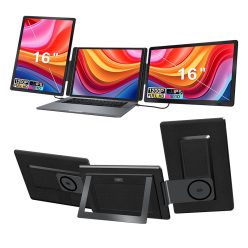   EXTRALINK Smart Life 16" kétképernyős monitor laptopokhoz 12"–18.5" S9G