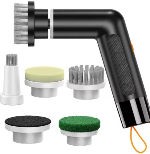 EXTRALINK POWERLINK kefe cserélhető fejekkel, beépített akkumulátorral, fekete