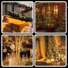 EXTRALINK karácsonyi fényfüzér lámpa 500LED kültéri-beltéri meleg fehér 35M