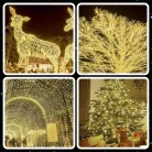 EXTRALINK karácsonyi fényfüzér 100 LED meleg fehér elemes 10,5 m