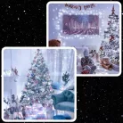 EXTRALINK karácsonyi fényfüzér 100 LED hideg fehér, kültéri és beltéri, elemes, 10 m