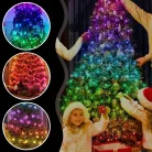 EXTRALINK Christmas light strip 200 LED multicolor festive Smart WiFi remote control 20 m