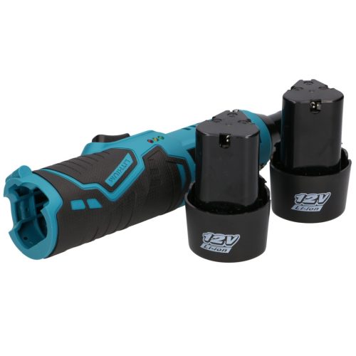 EXTRALINK POWERLINK cordless impact wrench, brushless ratchet key, 2x battery